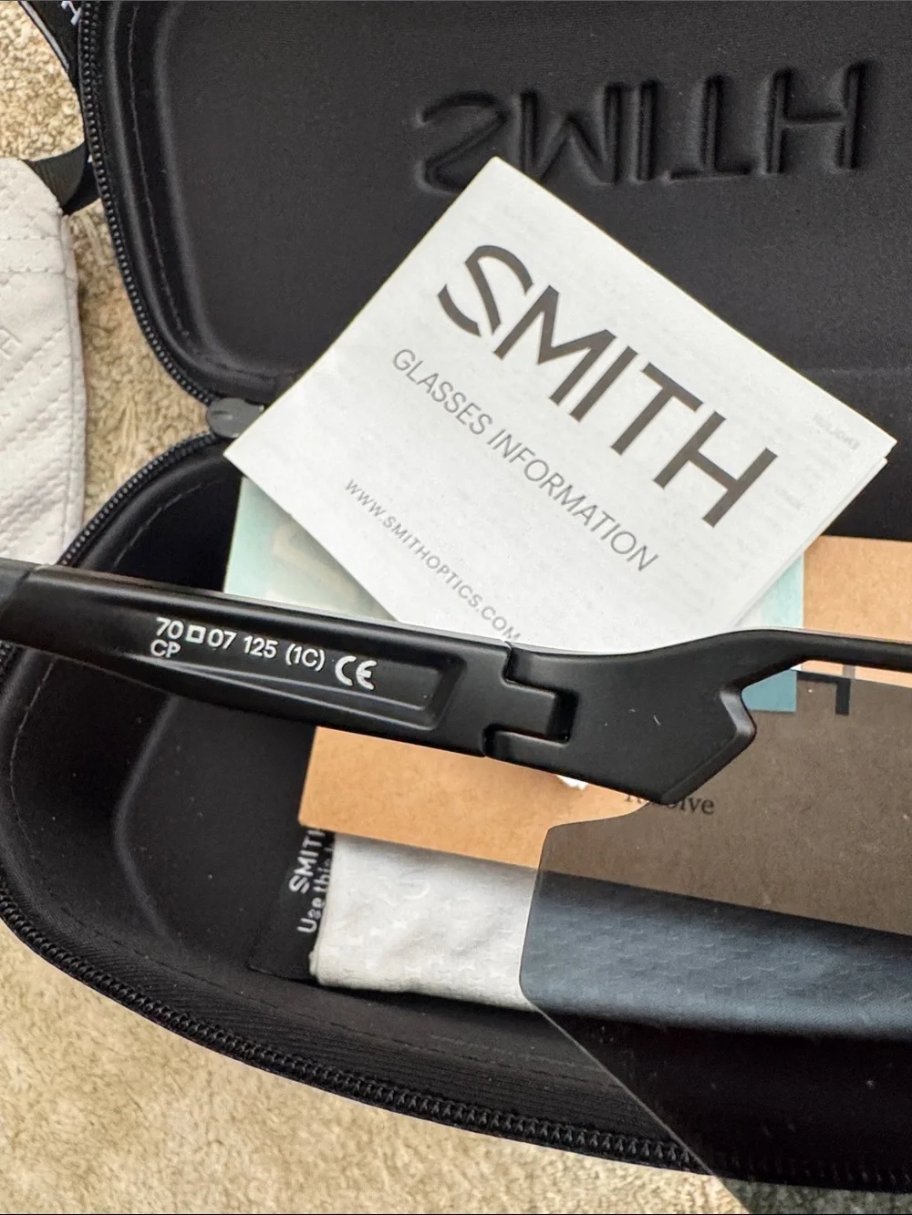 SMITH Resolve Black Sport Sunglasses with Gray Lenses